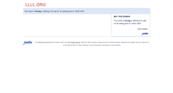 Desktop Screenshot of llll.org